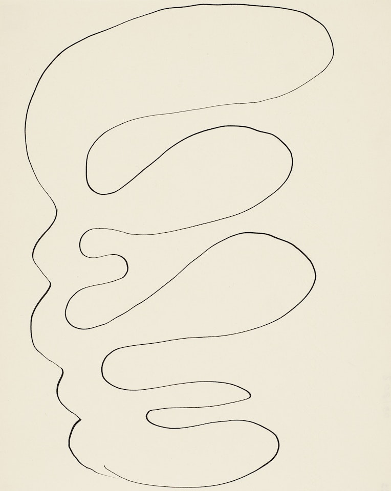 Arabesque (Etude pour la couverture du livre illustré "Les Fleurs du mal") by Henri Matisse