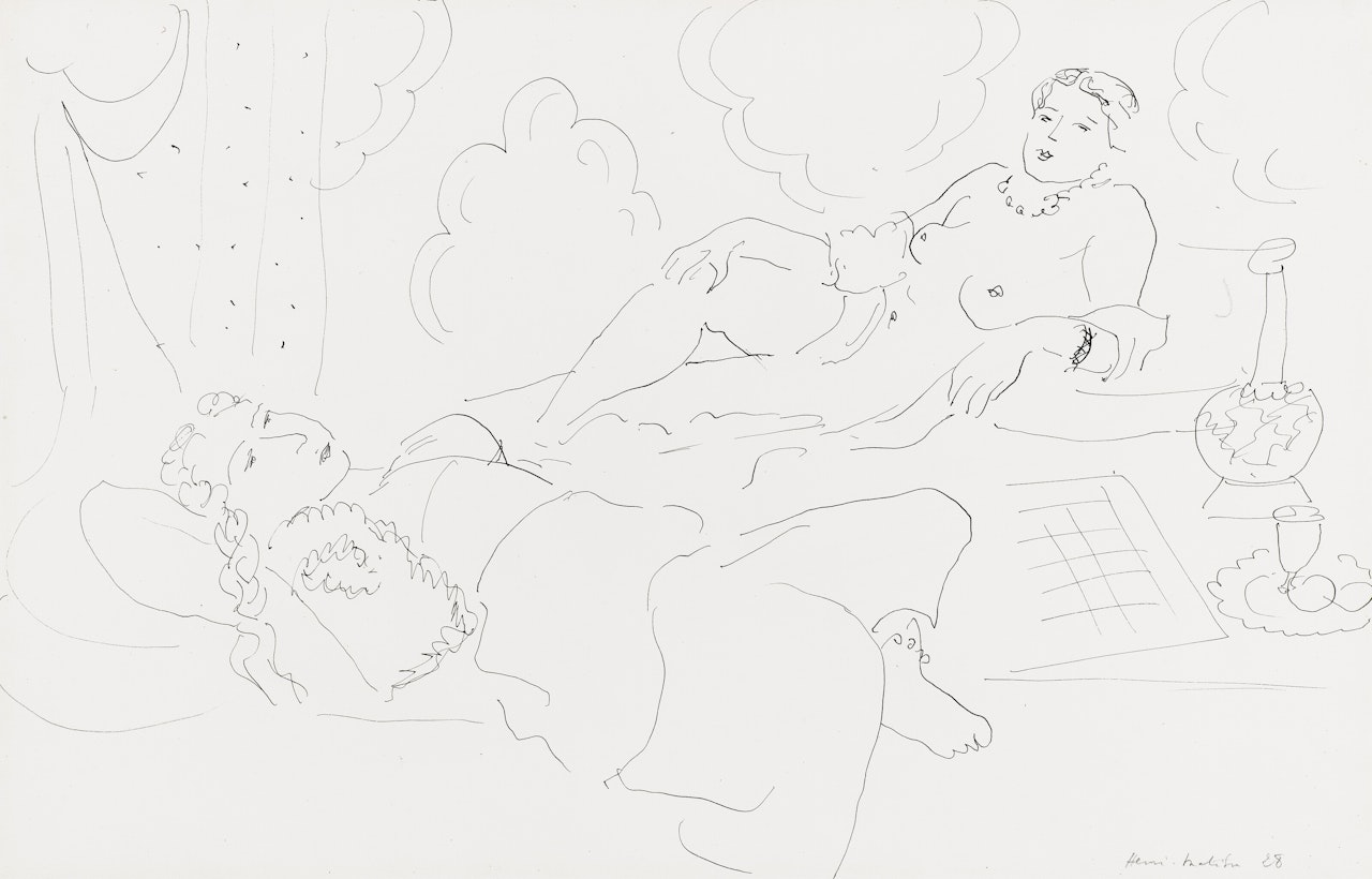 Deux odalisques by Henri Matisse