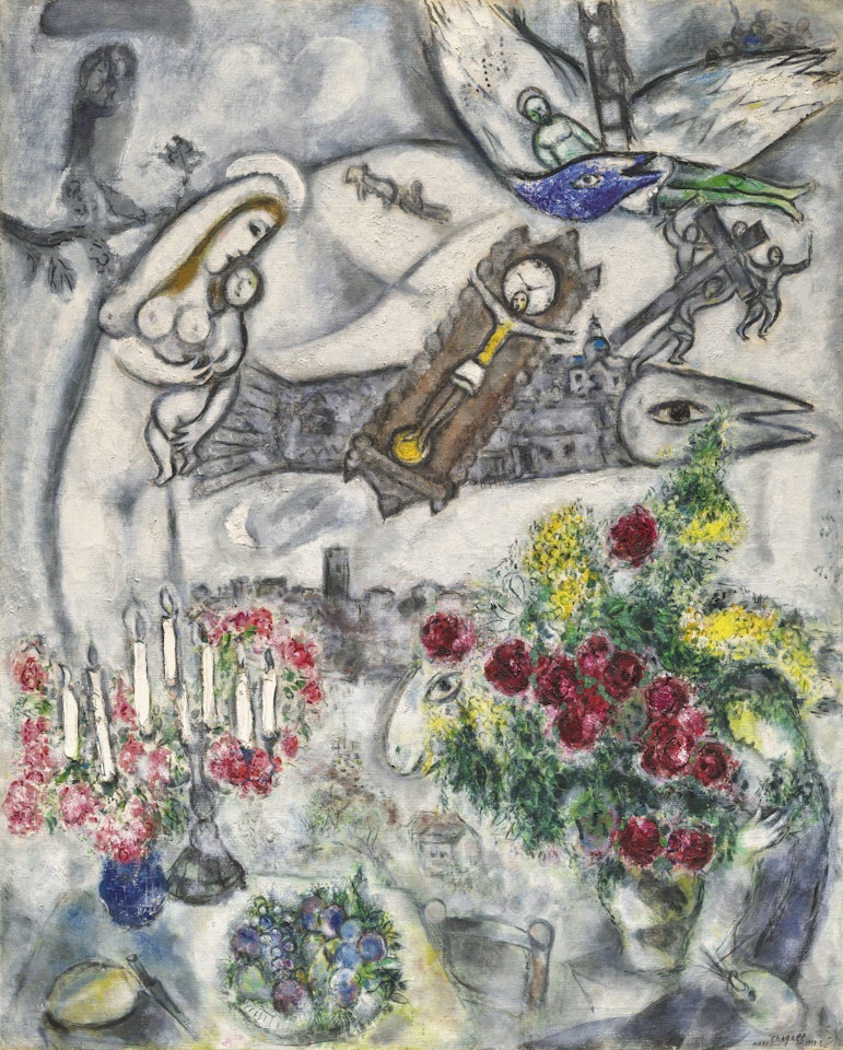 Autour de Vence by Marc Chagall