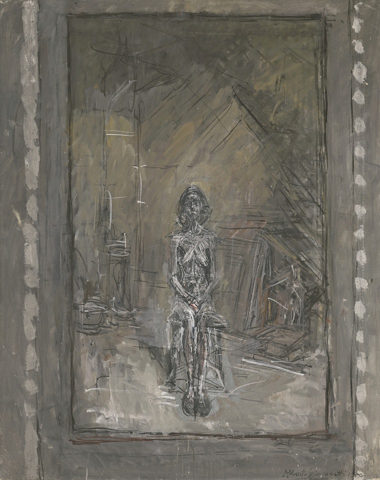 Nu dans l"atelier (Annette) by Alberto Giacometti