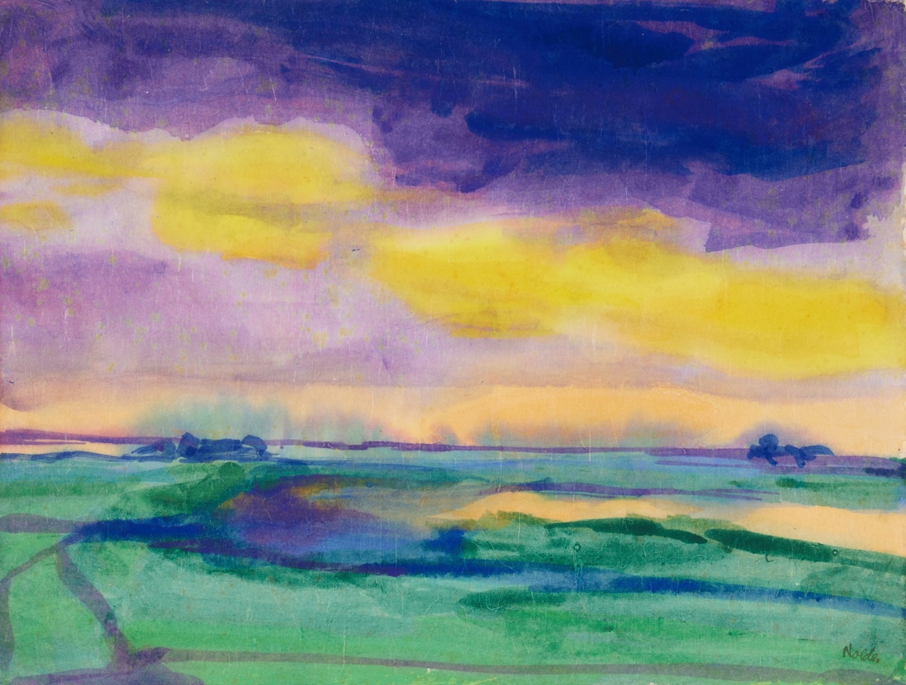 Marschlandschaft (Marsh Landscape) by Emil Nolde