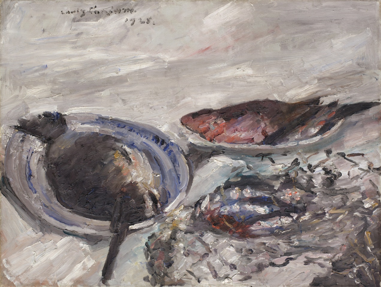 Fischstilleben (Still Life with Fish) by Lovis Corinth