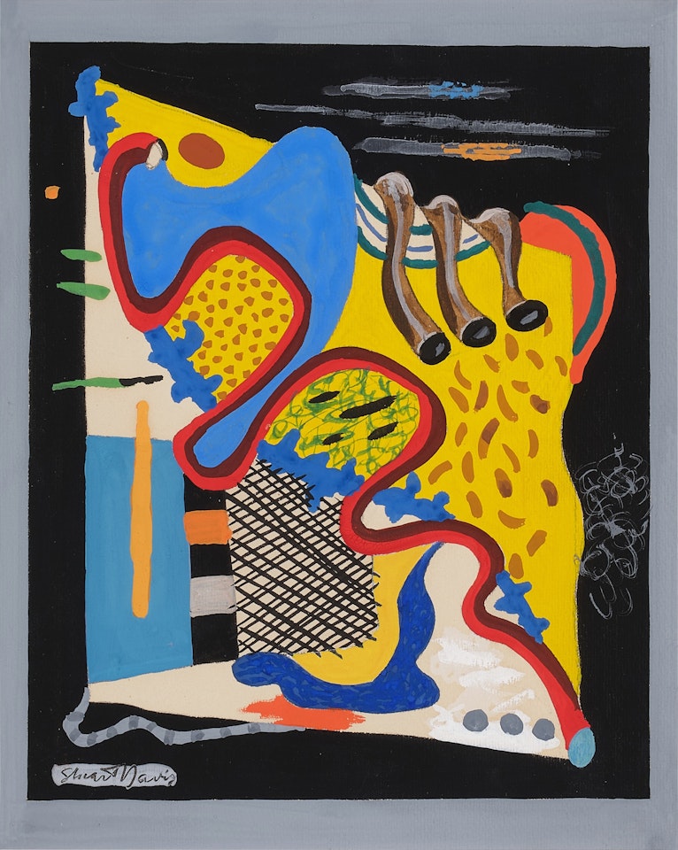 Abstraction in High Key by Stuart Davis