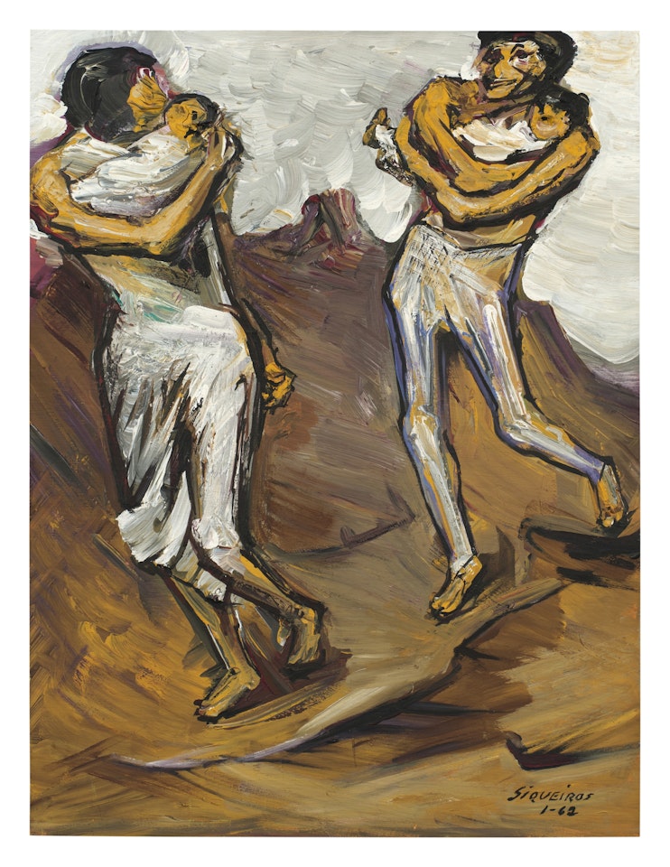Adam y Eva by David Alfaro Siqueiros