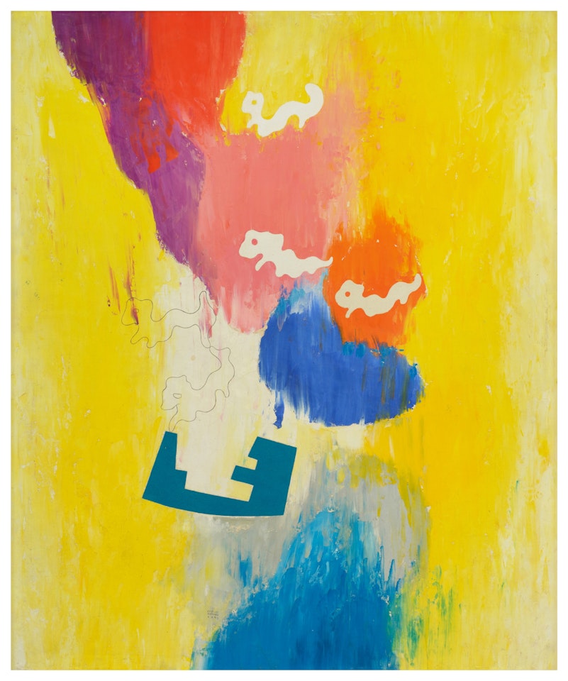Azul y ámbar by Carlos Mérida