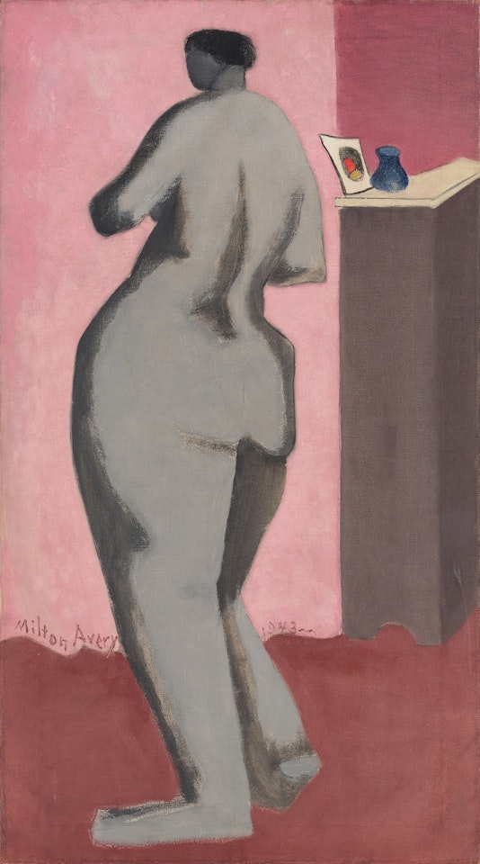 Grey Nude by Milton Avery