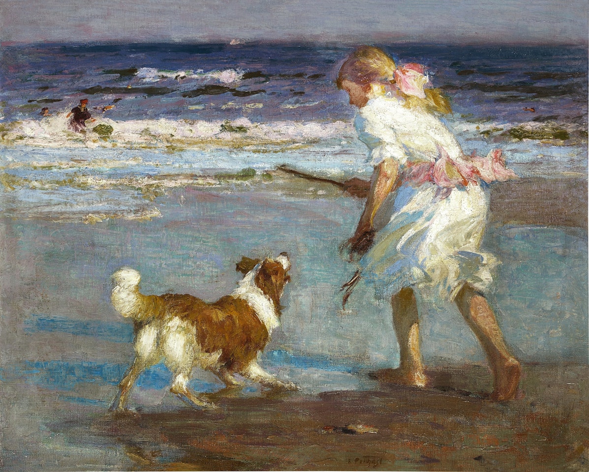 Retrieving by Edward Henry Potthast