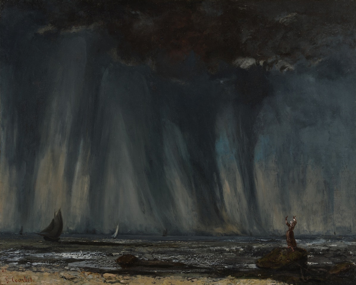 La Trombe by Gustave Courbet