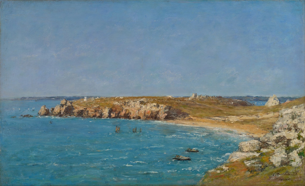 Camaret, La Pointe du Toulinguet by Eugène Boudin