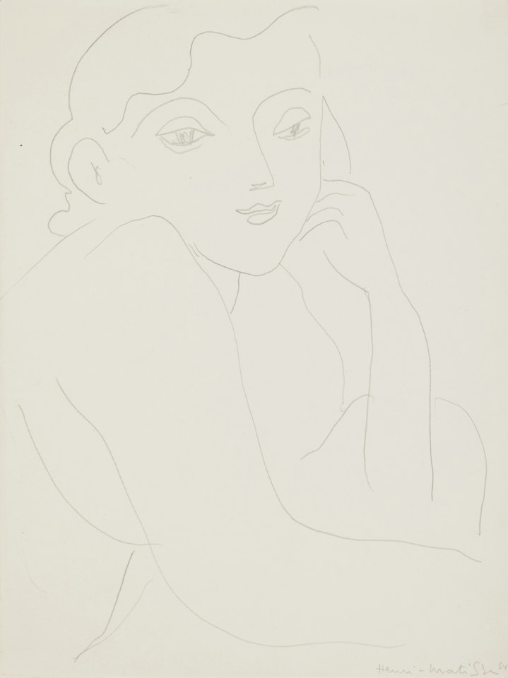 Femme accoudée by Henri Matisse