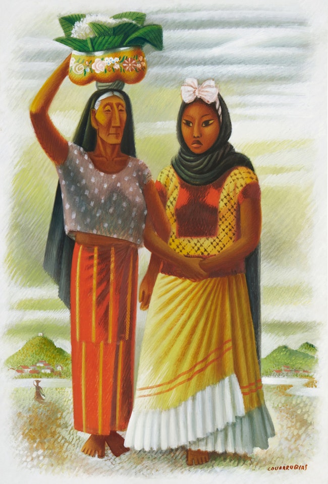 Tehuanas by Miguel Covarrubias