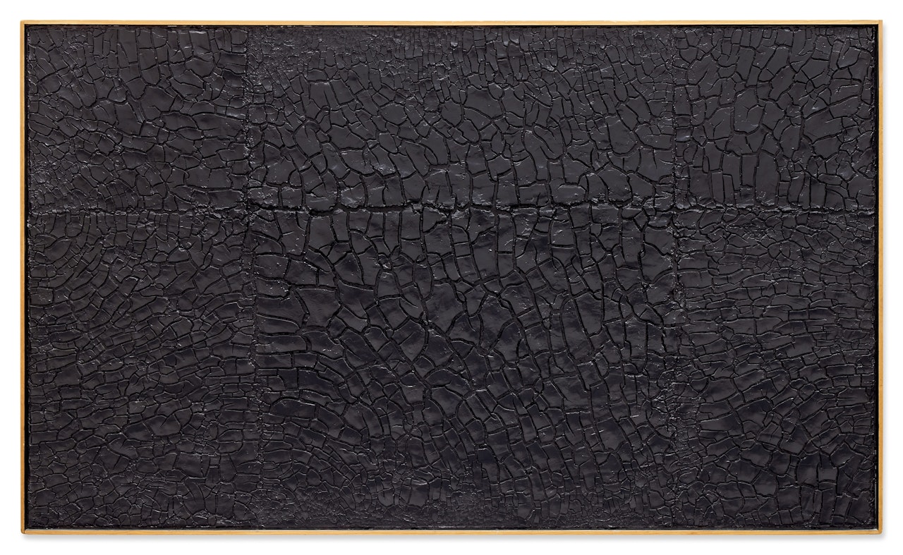 Nero Cretto by Alberto Burri