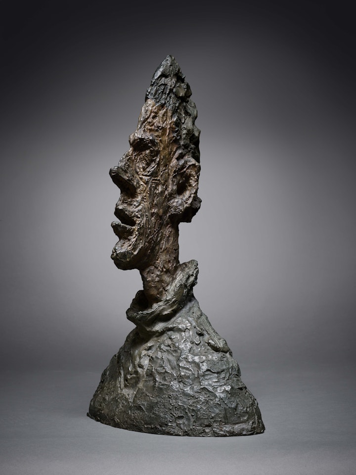 Grande tête mince by Alberto Giacometti