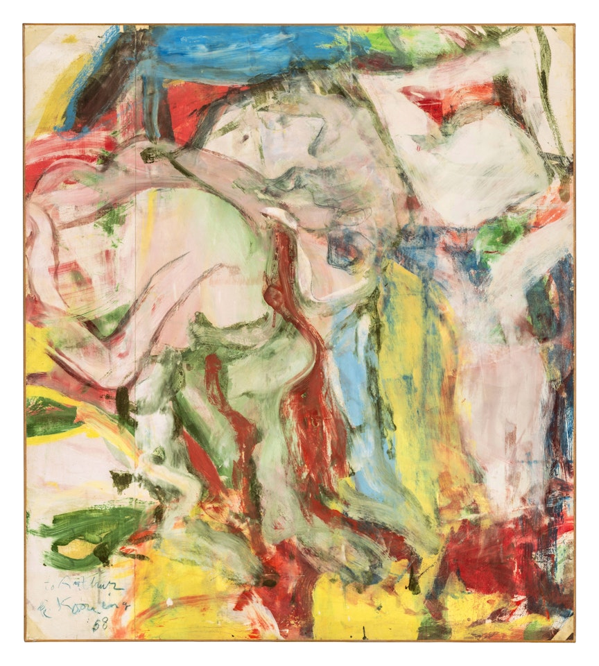 Two Figures in Dunes by Willem de Kooning