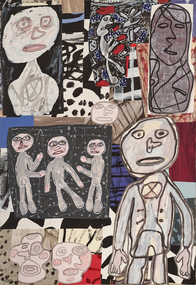 L"Après-midi chômé by Jean Dubuffet