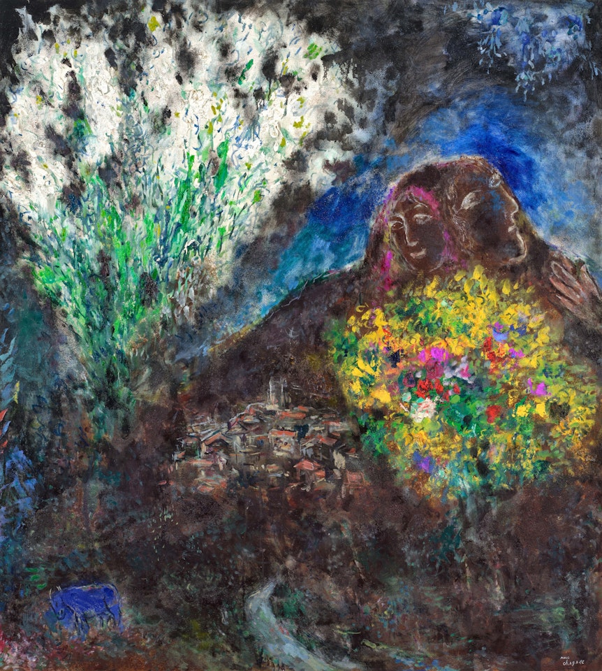 Le Baou de Saint-Jeannet by Marc Chagall