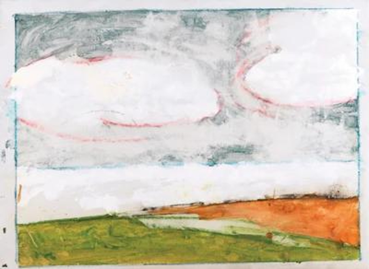 Untitled (Paesaggio Anemico) by Mario Schifano