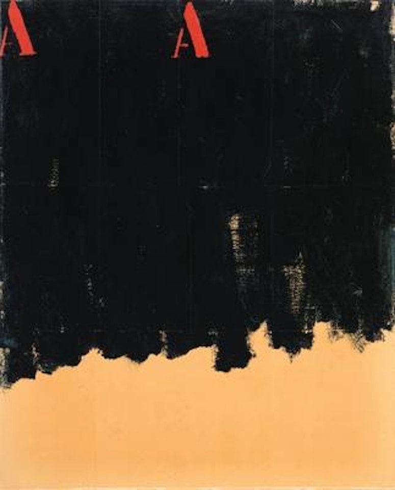 Senza oggetto by Mario Schifano