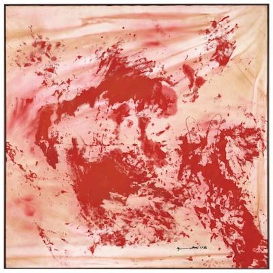 Untitled, Action Relic by Hermann Nitsch