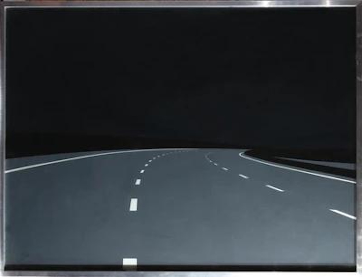 Imagine you are driving at night (8) by Julian Opie