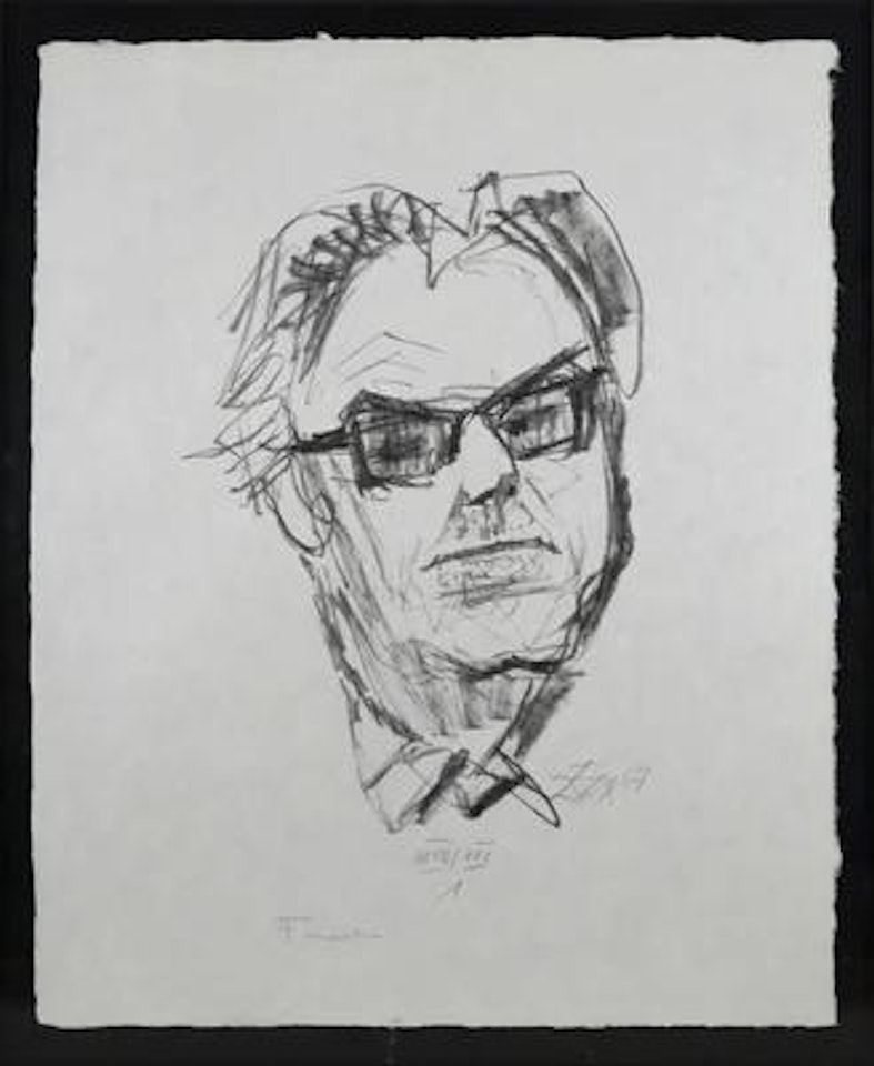 Bildnis Max Frisch I by Otto Dix