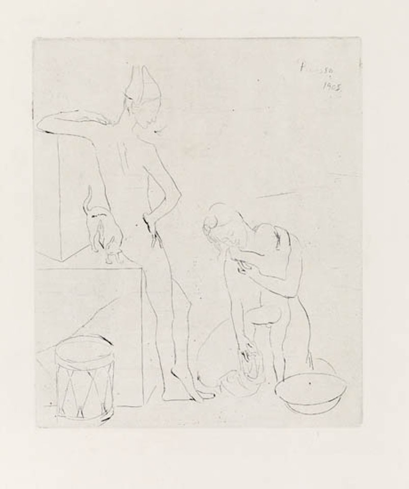 Le Bain by Pablo Picasso