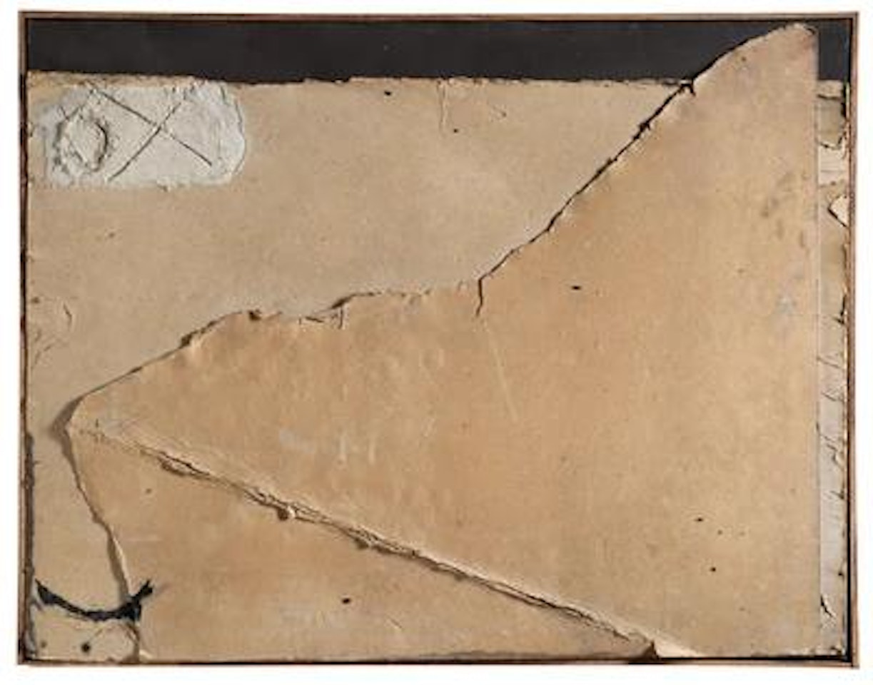 Fragments de cartó by Antoni Tapies