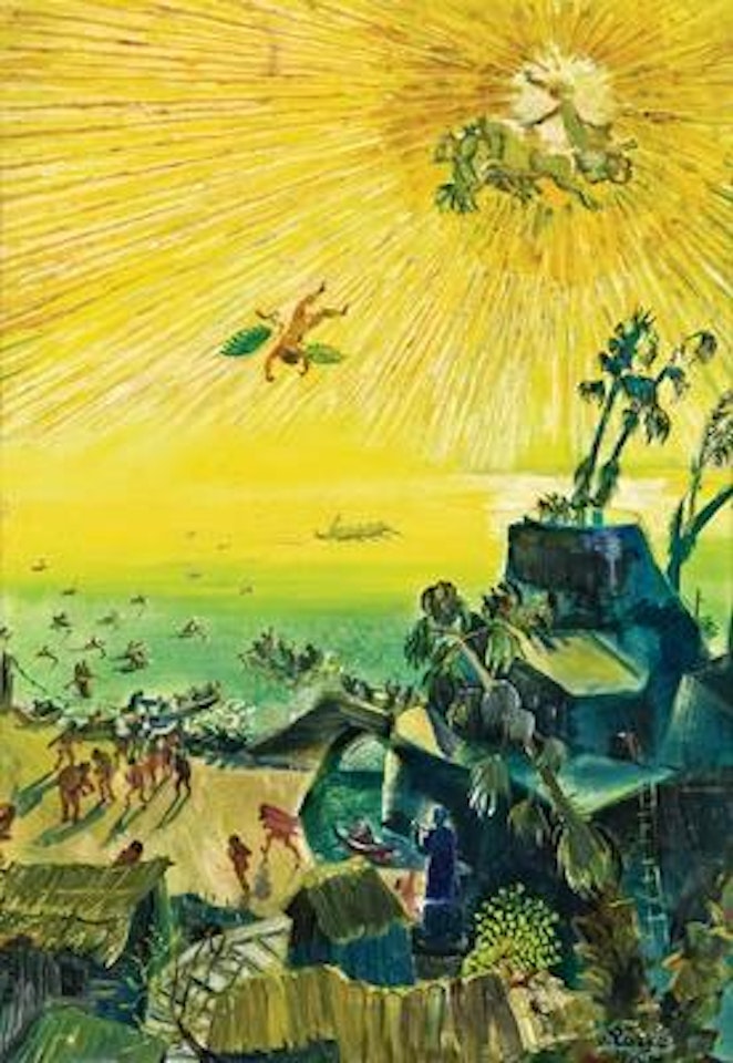 Der Sturz des Ikarus (The fall of Icarus) by Oskar Laske