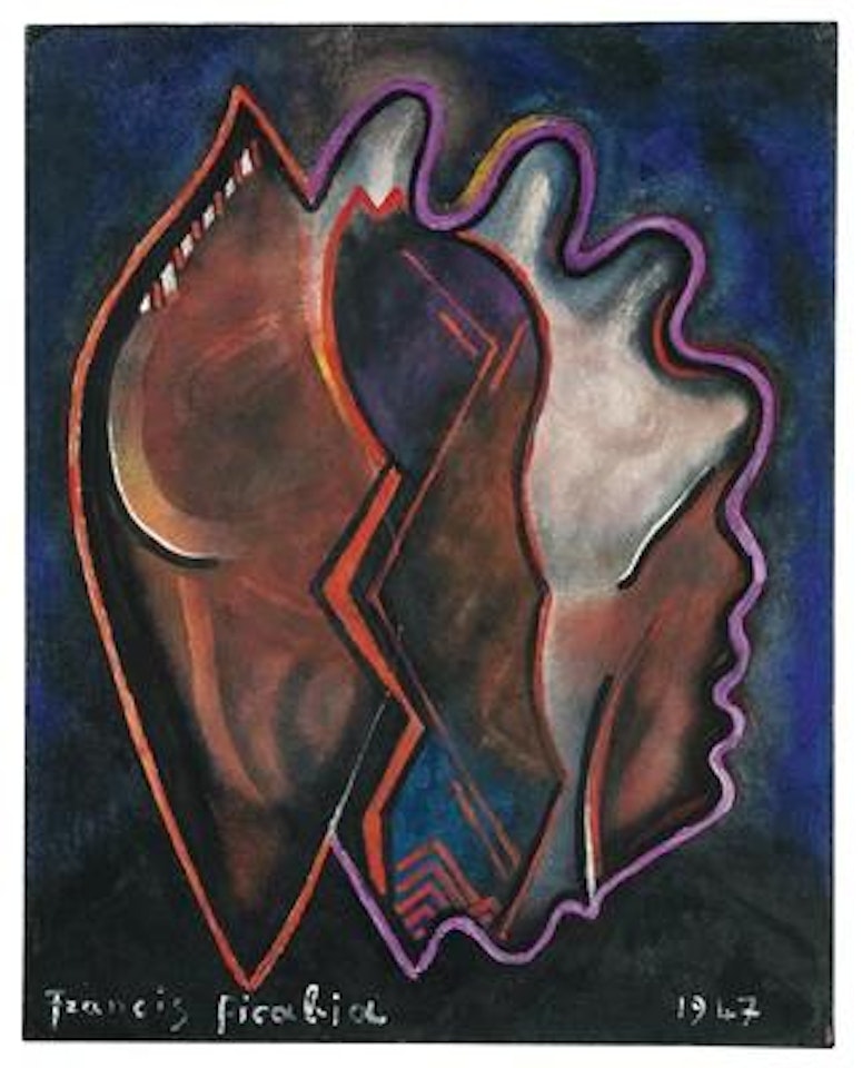 Composition abstraite by Francis Picabia