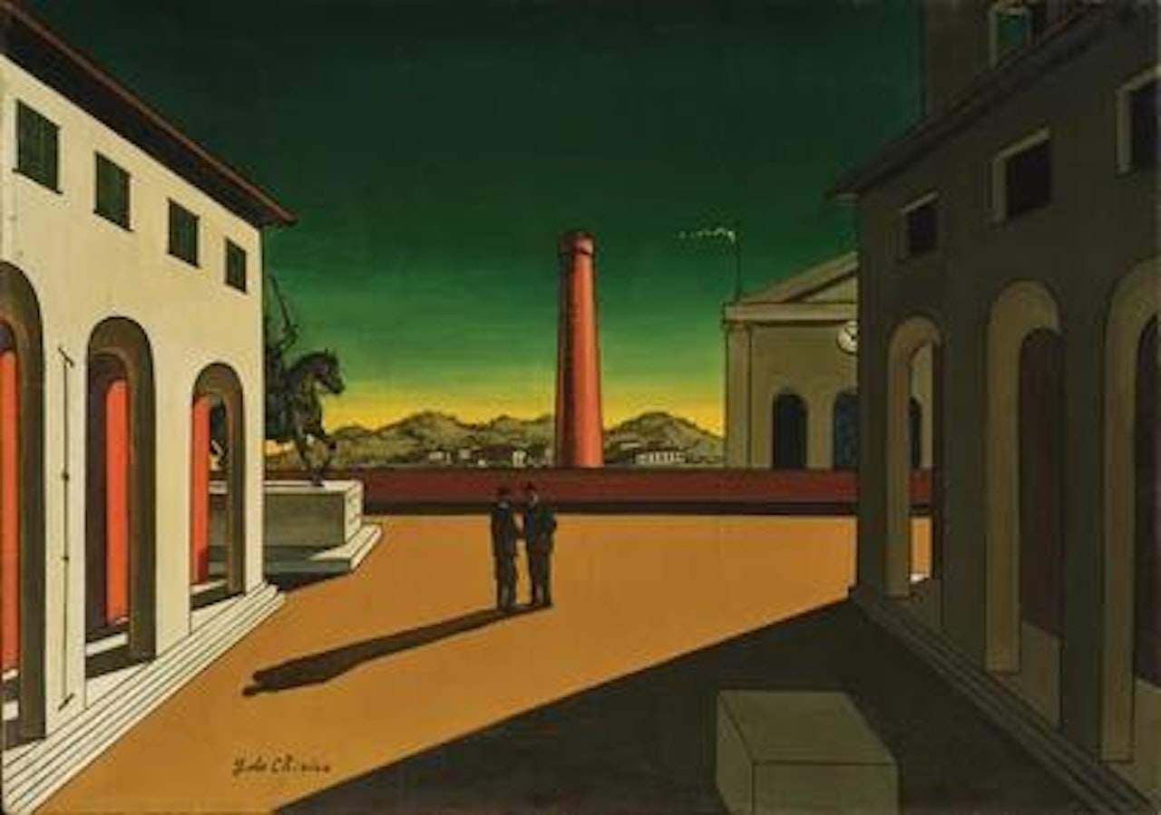 Piazza d"Italia by Giorgio de Chirico