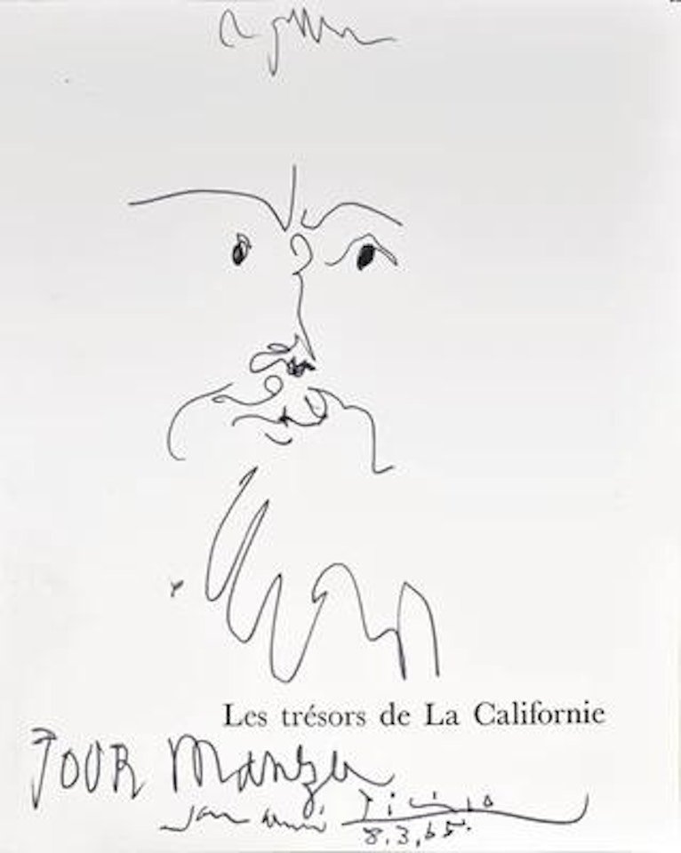 Portrait de Manzù by Pablo Picasso