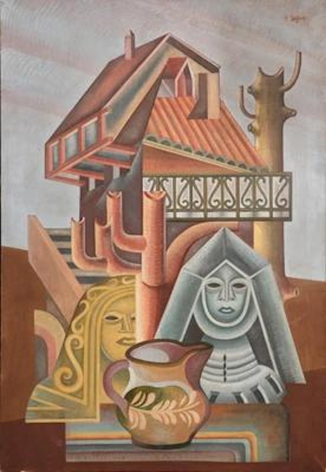 Caraffa paesana by Fortunato Depero