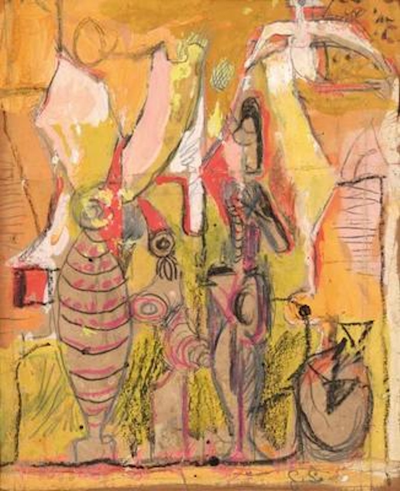 Study for “The origins of the Land” by Graham Sutherland