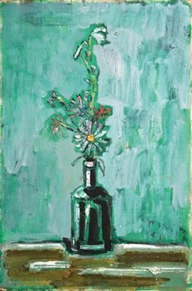 Fiori in una bottiglia by Filippo de Pisis
