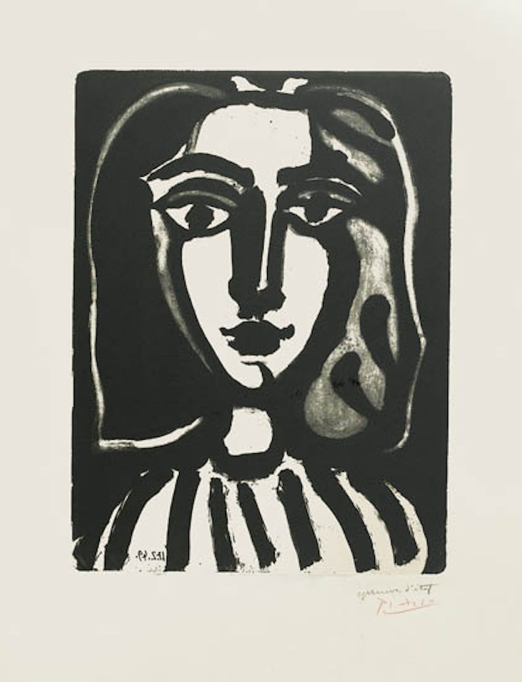 Jeune Femme by Pablo Picasso