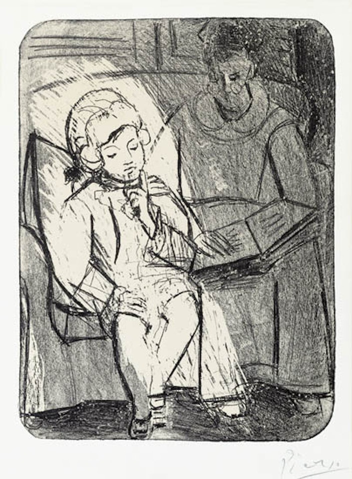 La Lecture by Pablo Picasso