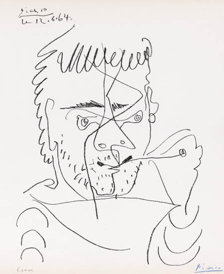 Le Fumeur by Pablo Picasso