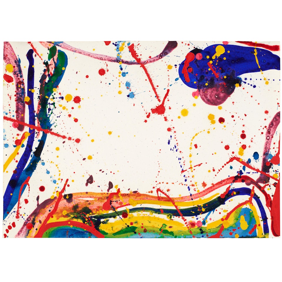 Untitled by Sam Francis