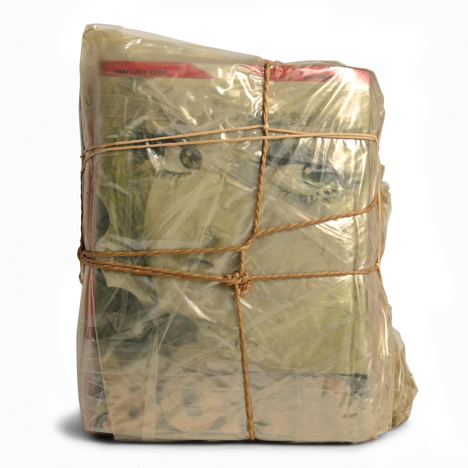 Wrapped Magazines by Christo