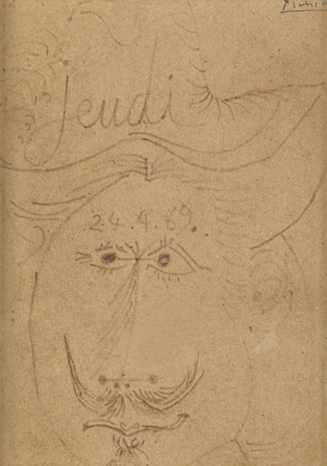 Tête de Mousquetaire by Pablo Picasso