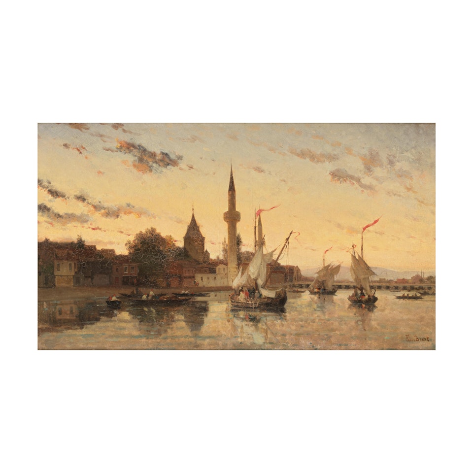 Vue du Bosphore by Germain-Fabius Brest