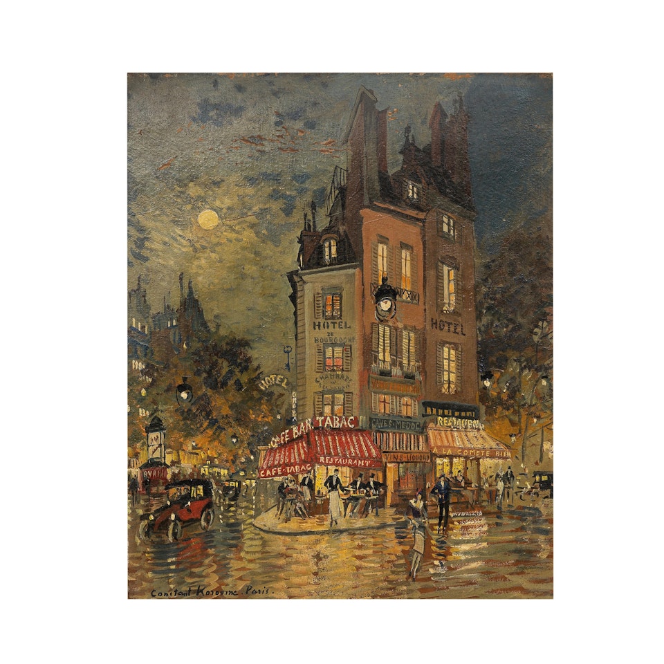Paris by Konstantin Alekseevich Korovin