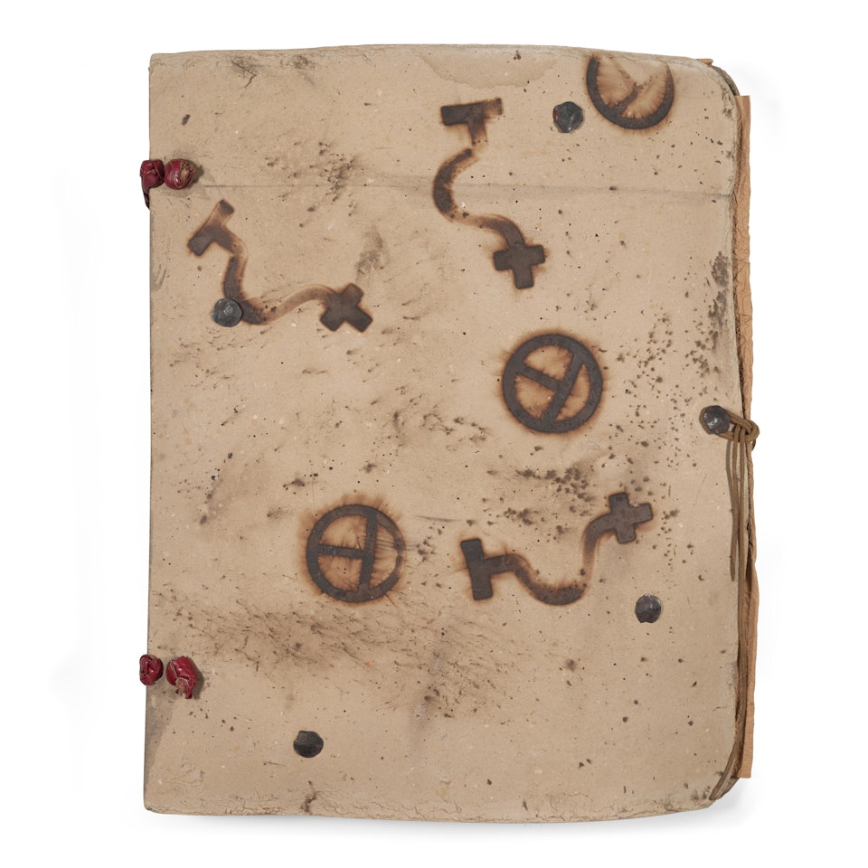 Design for the cover of Album 19 by Joan Miró