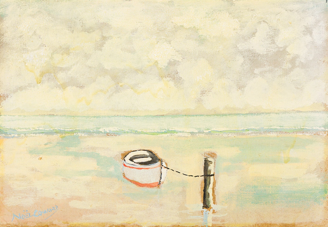 Untitled (Moored Vessel) by Noel Coward