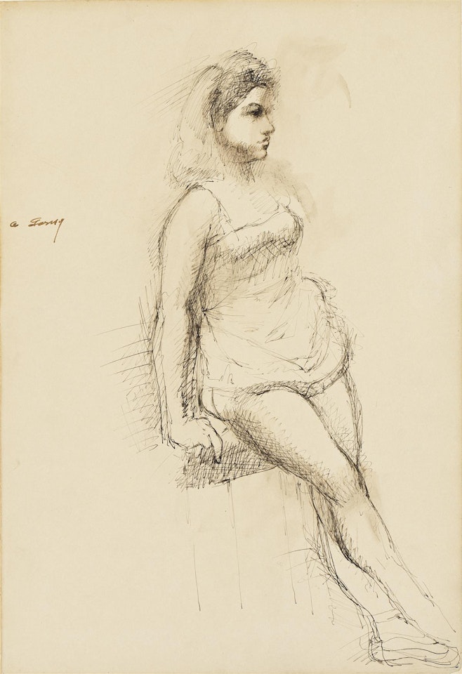 Standing Woman. by Arshile Gorky