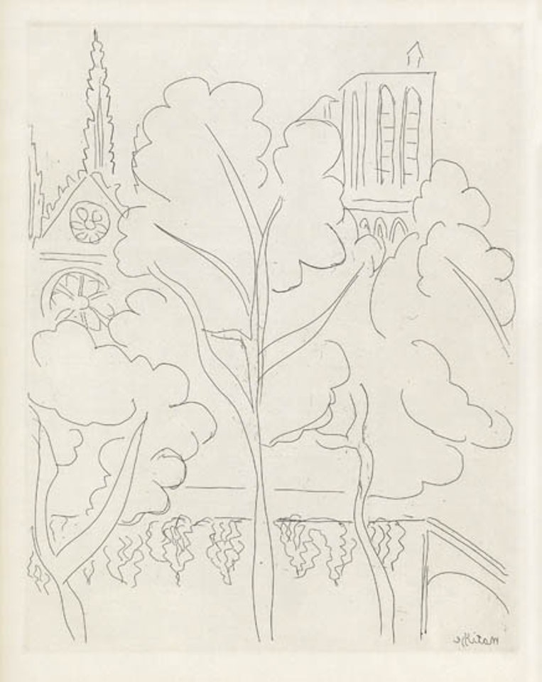 La Cité--Notre Dame by Henri Matisse