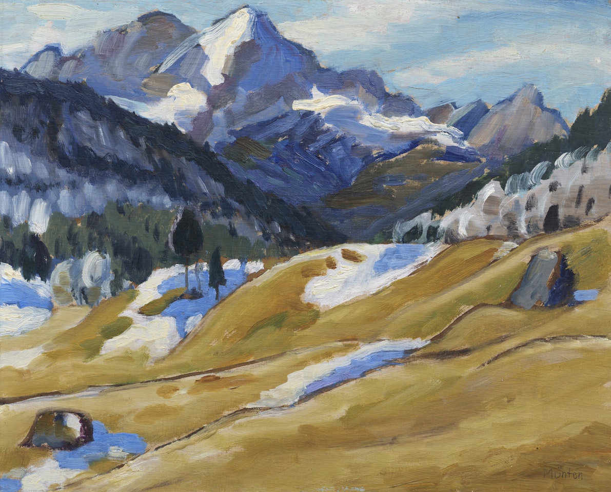 Elmau by Gabriele Münter