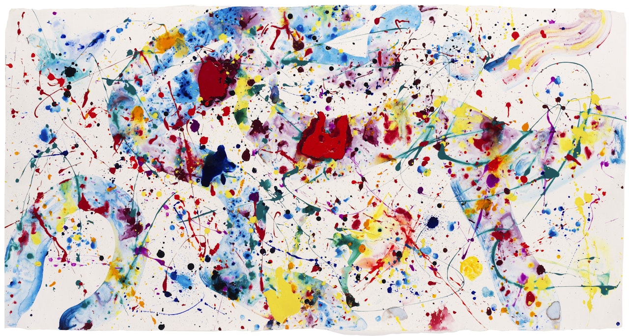 Untitled by Sam Francis