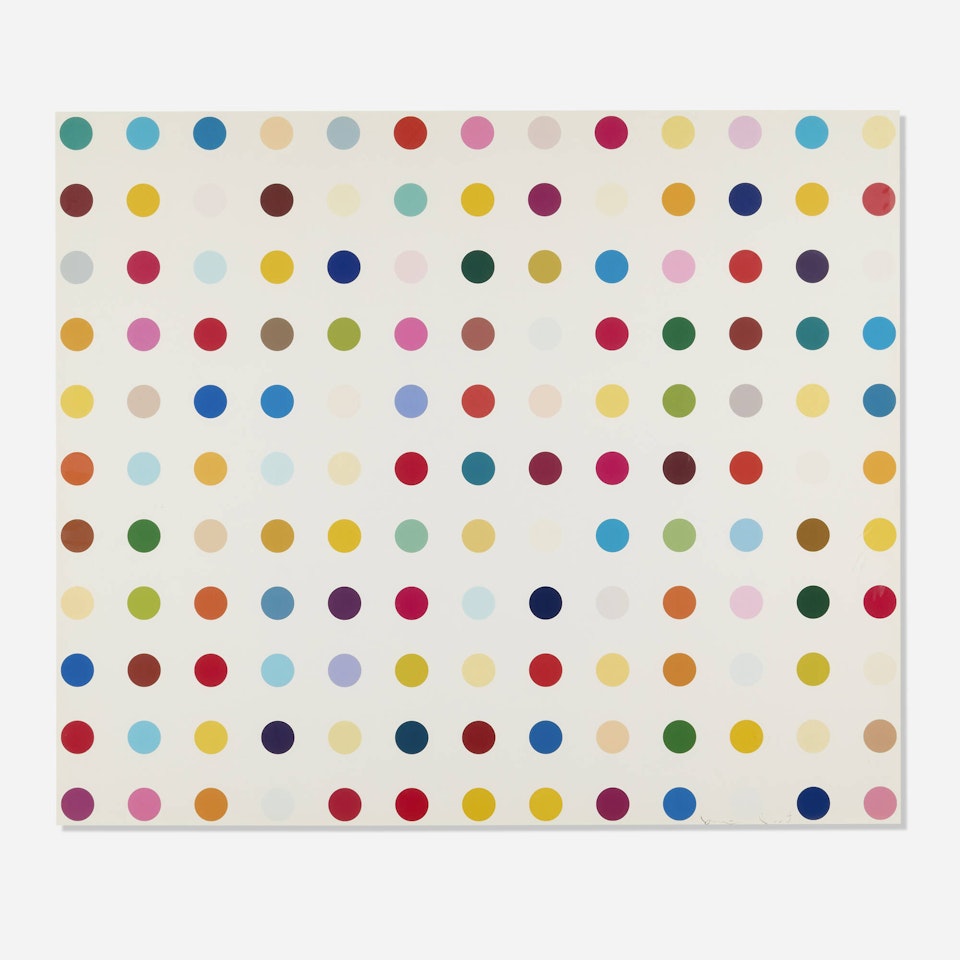 Lysergic Acid Diethylamide (LSD) by Damien Hirst