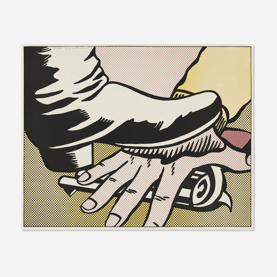 Foot and Hand by Roy Lichtenstein